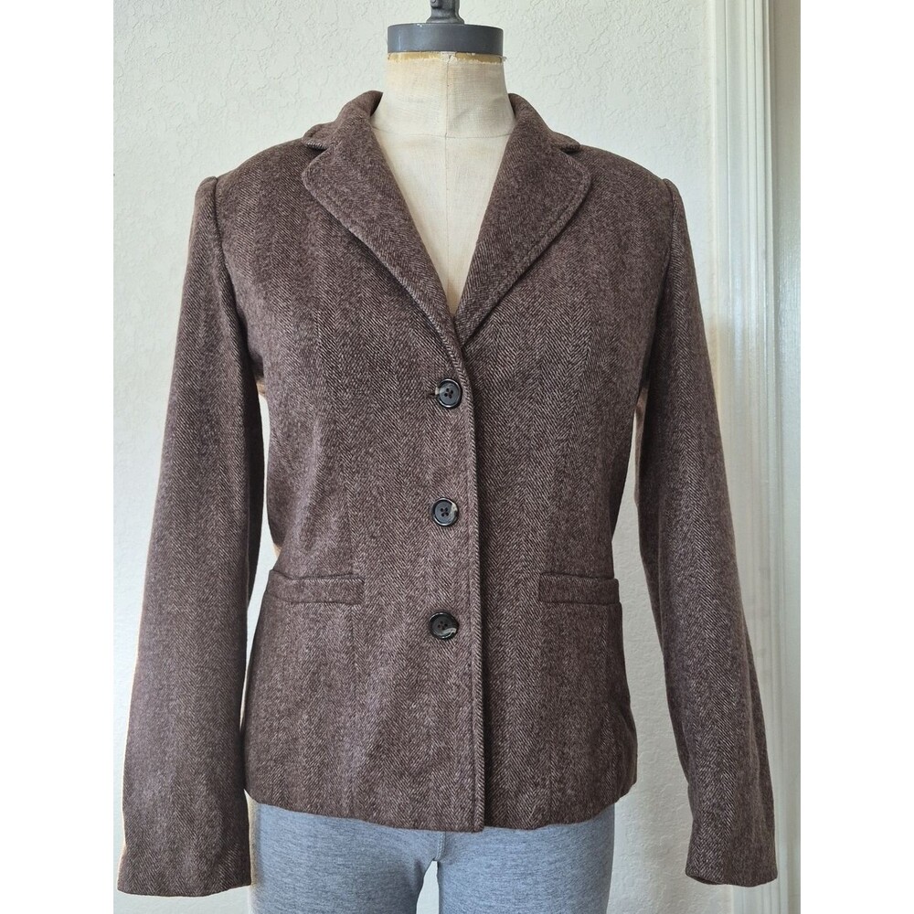 Rafaella 90s Wool, Polyester & Cashmere blend blazer Sz 4